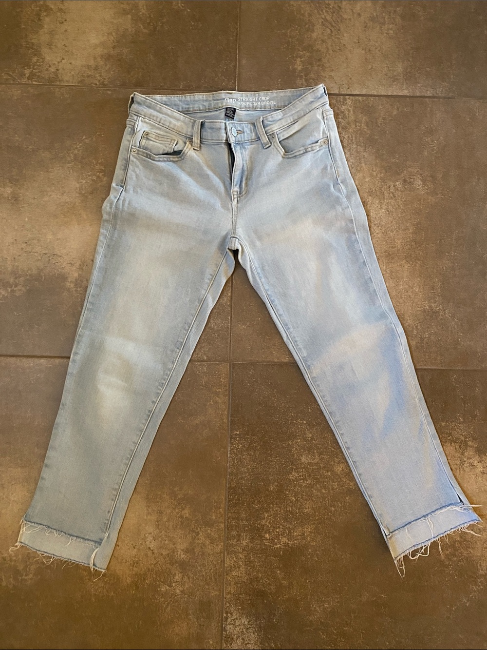 Gap Crop Straight Jeans